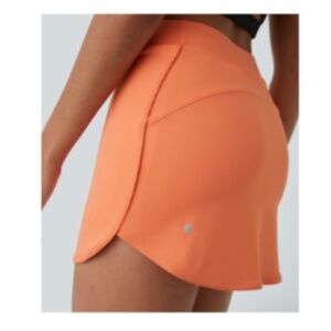 Everyday High Waisted Side Pocket 2-in-1 Micro Mini Golf Skirt